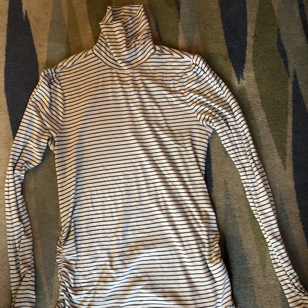 Maternity turtle neck